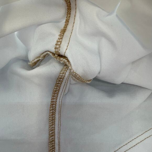 True Religion Jeans Women's 31 (12) Optic White Becca Mid Rise Bootcut Western - Picture 11 of 16